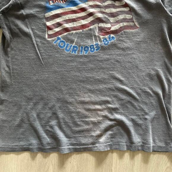 Vintage 80s Night Ranger Midnight Mad Rock In America Tour 1983-84 Size Large - Picture 7 of 8